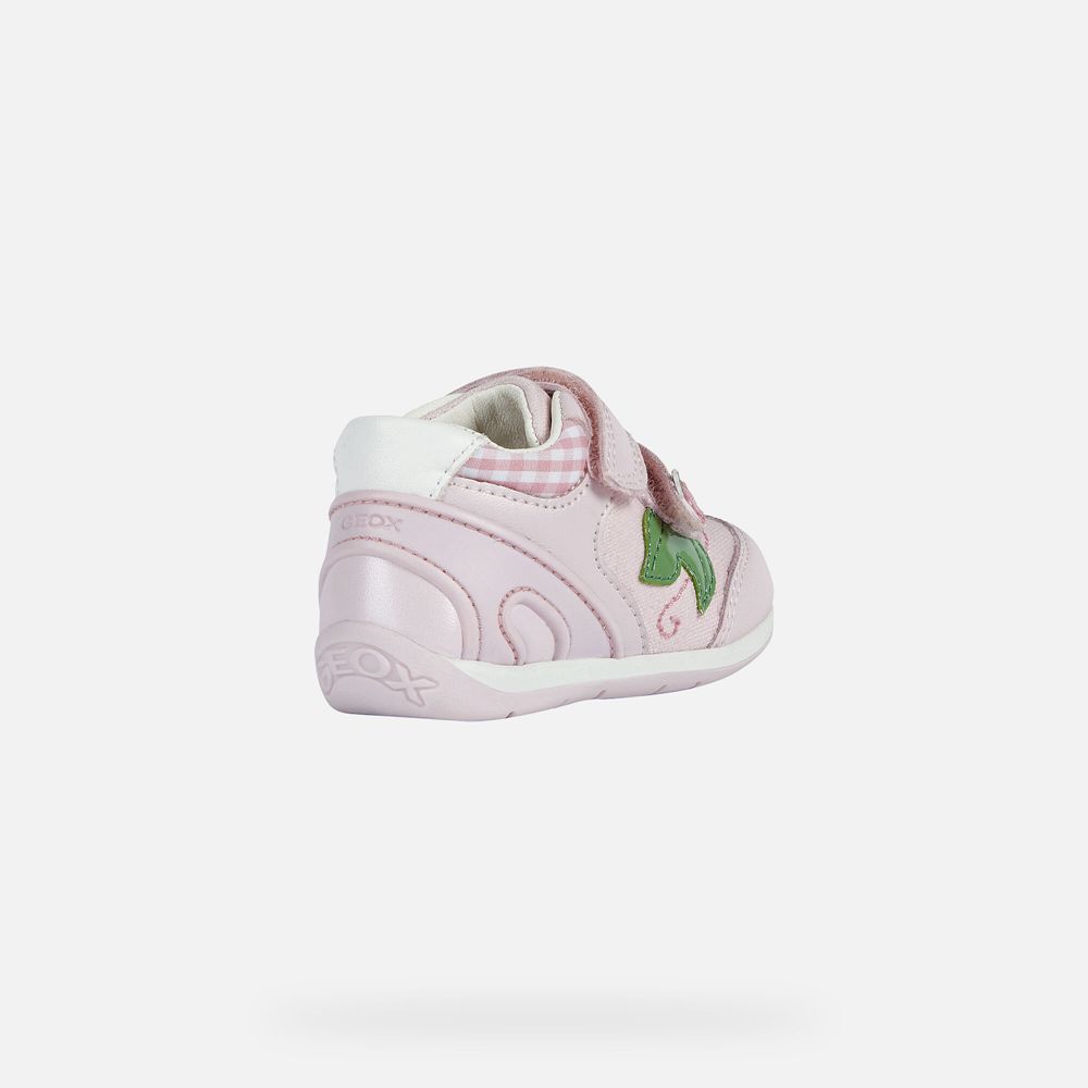 Geox Sneakers Pink Each Girl - Geox Baby Shoes - HKQIPY319